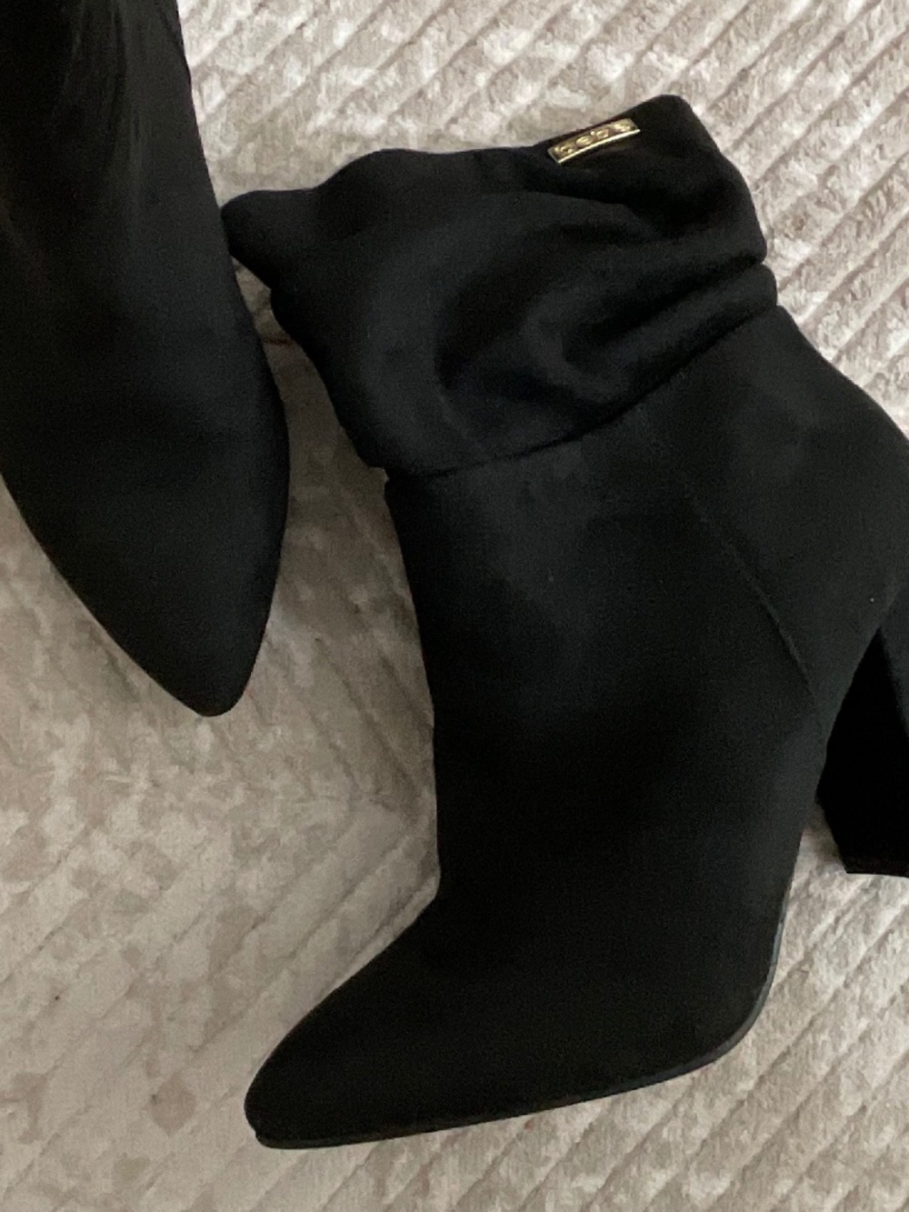 NEW bebe Suede Ankle Boots Size 6